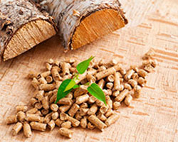 wood pellets