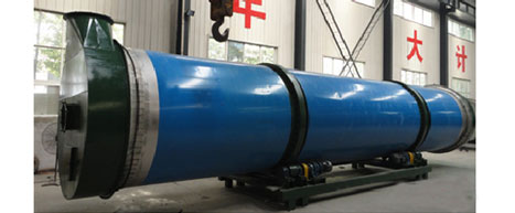 Characteristics of biomass drum dryer