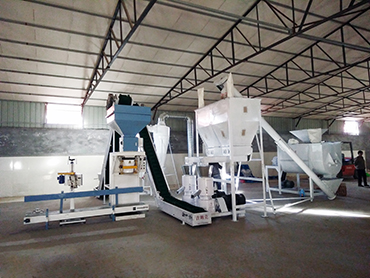 Complete Wood Pellet Plant with capacity 2 ton per hour