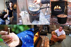 a variety use of pellets