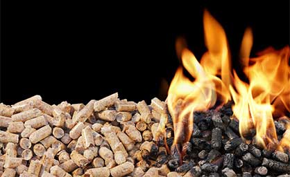 biofuel pellets combustion