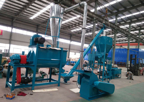 biomass pellet production line