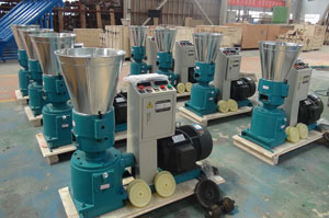 corn stalk pellet press