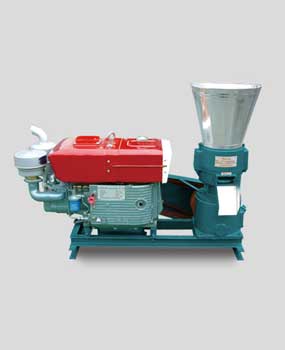 diesel engine pellet mill
