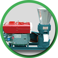 diesel engine pellet press