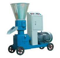 D type electric motor pellet press