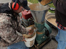 homemade pellet mill 