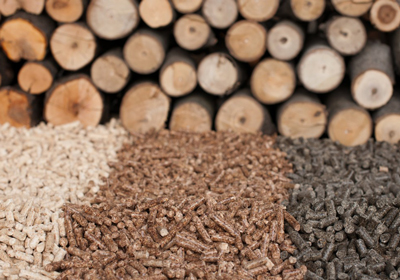 make hard wood pellets