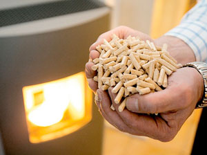 making pellet for stove