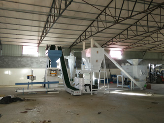 biomass pellet production line