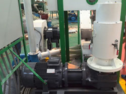 pellet machine part of mobile plant