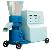 pellet press D type with fully covered electric motor