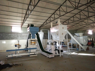 biomass pellet production line