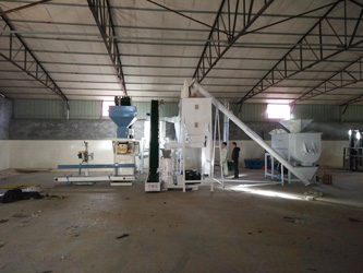 biomass pellet production line