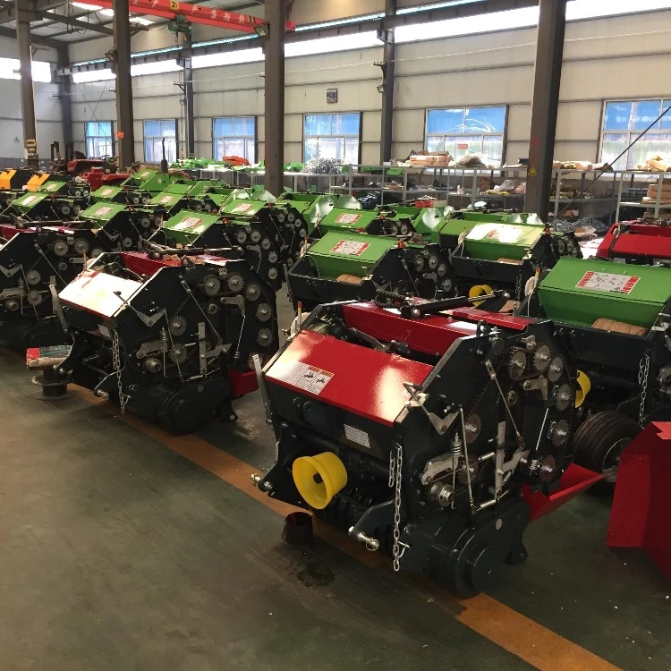 workshop of round baler with cuter 