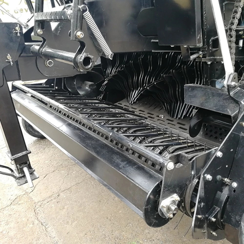 round baler with cuter