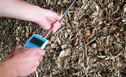 test moisture of wood materials