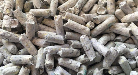 waste paper pellets