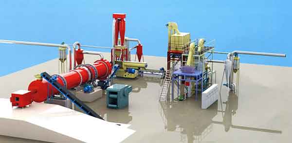 wood pelletizing machine for sale