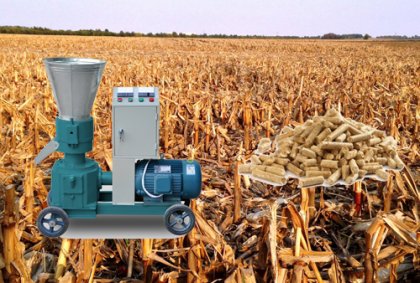 How can corn stalk pellet press create value?