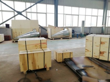 Weekly delivery of our pellet press and other supporting machines