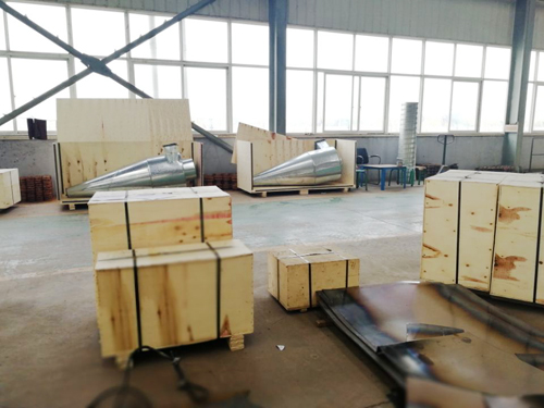 Packing of the pellet machines