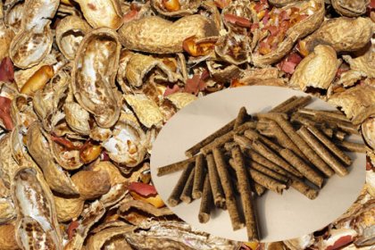 How to increase the value of peanut shell?