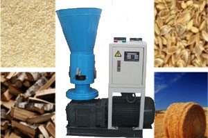 Rotating roller pellet mill for making biomass pellet fuels