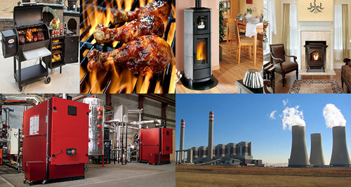 wood pellet application